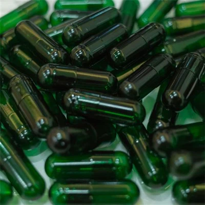 Grønne grønnsakskapsler